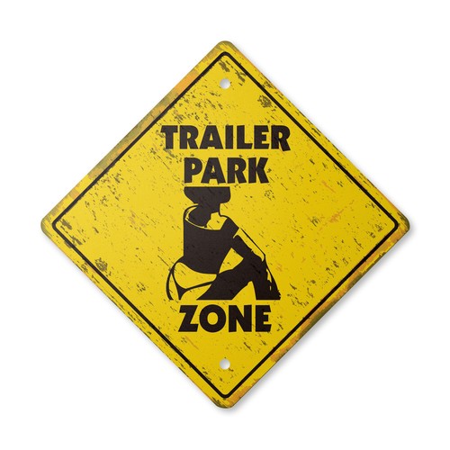 Trailer park vintage crossing - trailer,